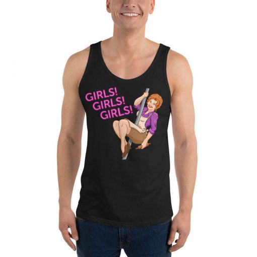 Girls! Girls! Girls! Unisex Tank Top