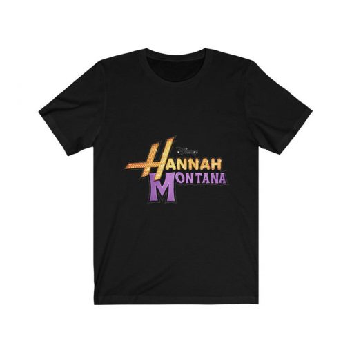 Hannah Montana Logo T-Shirt, Hannah rockstar