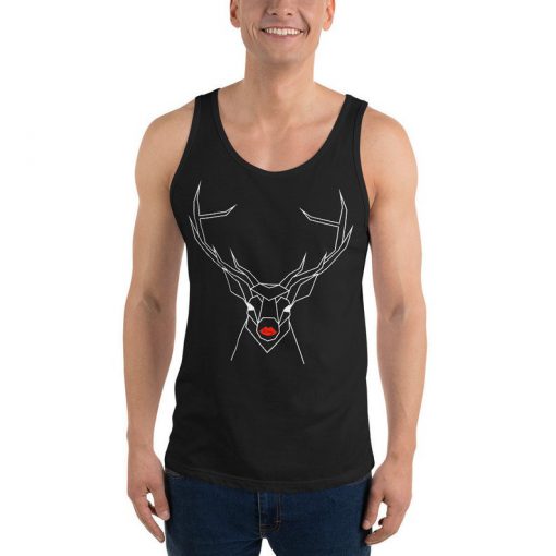 Horny Wireframe Unisex Tank Top