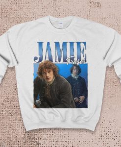 Jamie Fraser Outlander Tv Show Homage unisex crewneck Sweatshirt