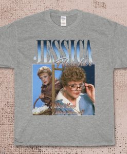 Jessica Fletcher - Murder She Wrote 80s Movie Retro Vintage T-shirt