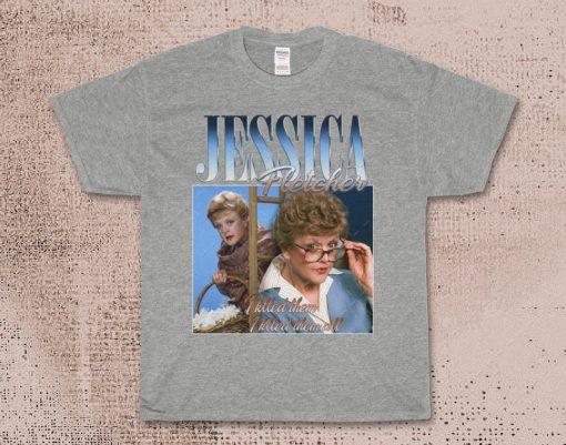 Jessica Fletcher - Murder She Wrote 80s Movie Retro Vintage T-shirt