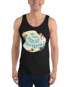 Let's Make Pour Decisions Unisex Tank Top