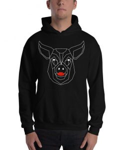 Oink Wireframe Unisex Hoodie