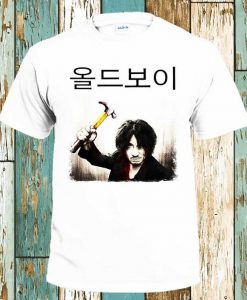 Oldboy 올드보이 T-Shirt Oscar Award Winner Hammer Cult Movie Cinema TV Men Women Unisex