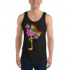 Pride Flamingo Unisex Tank Top