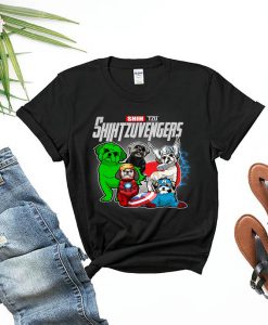 Shih Tzu Shihtzuvengers shirt, Marvel Avengers T-shirt