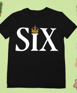Six Musical Logo Merchandise T-shirt