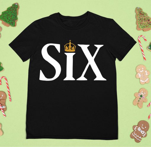 Six Musical Logo Merchandise T-shirt
