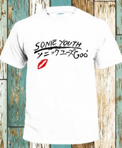 Sonic Youth Goo Japanese Kiss T Shirt Music Band Rock Vintage 90s Men Women Unisex