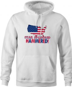 Star Spangled Hammered hoodie