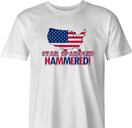 Star Spangled Hammered tshirt