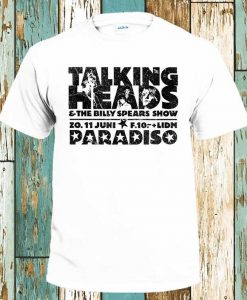 Talking Heads Paradiso T-Shirt Billy Spears Show Retro Vintage 80s