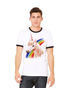 Unicorn Ringer T-shirt