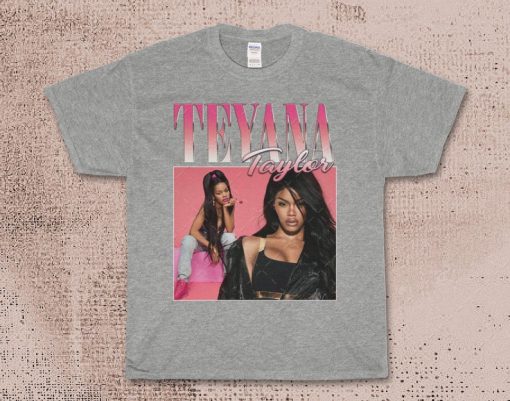 Vintage TEYANA TAYLOR Rap Hip Hop 90s Retro T Shirt