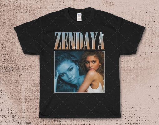 Vintage ZENDAYA Rap Hip Hop 90s Retro T Shirt