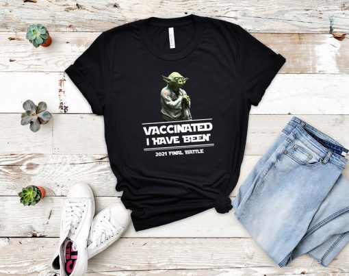 Yoda Vaccinated Tshirt