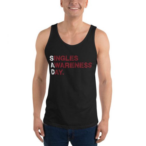 Singles Awareness Day Unisex Tank Top