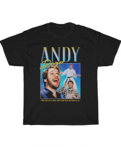 Andy Dwyer Homage T-shirt Top Shirt Tee Funny Parks and Recreation TV Show 90's 80's