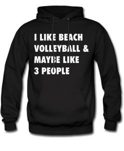 Beach Volleyball Hoodie