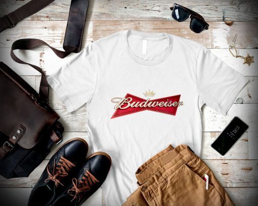 Budweiser Shirt, King Of Beer Shirt, Never Out Of Date Logo, Unisex T-Shirt