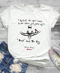 Charlie Mackesy Shirt, Comic Relief TShirt