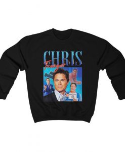 Chris Traeger Homage Sweatshirt Jumper Funny Gift Parks And Recreation Retro 80's 90's Unisex