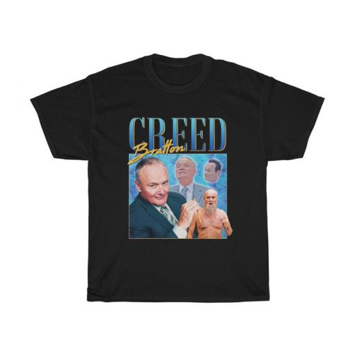 Creed Bratton Homage T-shirt Top Shirt Tee Funny The US Office TV Show 90's 80's