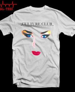 Culture Club British Band Legend Album Logo Mens White Tshirt