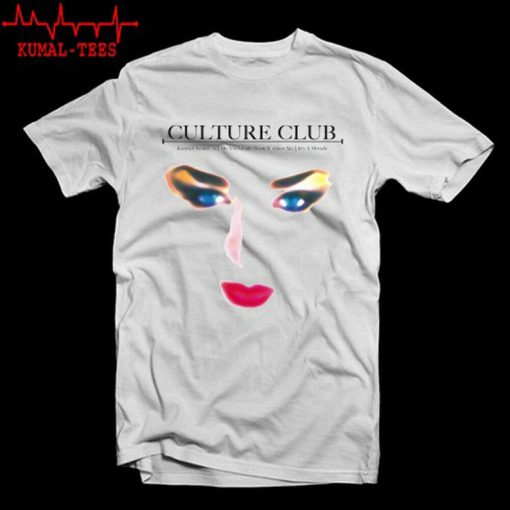 Culture Club British Band Legend Album Logo Mens White Tshirt