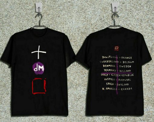 Depeche Mode Vintage 1993 Devotional Tour TShirt Twoside