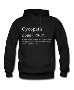 Funny Cyclist Hoodie