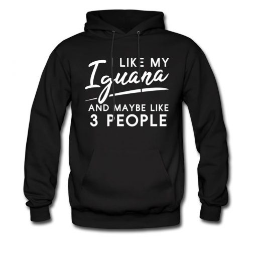 Funny Iguana Hoodie