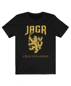 Gold Jaromir Jagr- Vintage 1990's Jaromir Jagr - T-Shirt For Men and Women - Hookey Gold Jaromir Sport T-shirt