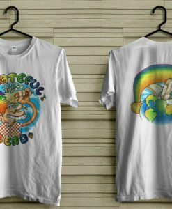 Grateful Dead white TShirt Europe 72 rare vintage tour Two side