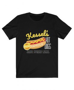 Kessel's Famous Hot Dogs Logo - New Arizona Location - Kessel's restaurant USA - Hot Dogs T-shirt - T-Shirt For Men and Women