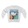 Lil Sebastian Homage Sweatshirt Jumper Funny Gift Parks And Recreation Retro 80's 90's Unisex