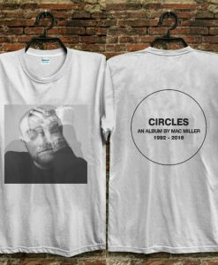 Mac Miller Circles Album T Shirt Two side