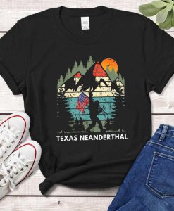 Proud Texas Neanderthal tshirt