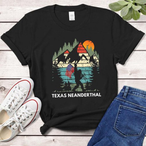 Proud Texas Neanderthal tshirt