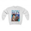 Ron Swanson Funny Gift Parks and Icon Retro 80's 90's Unisex Heavy Blend Crewneck Sweatshirt