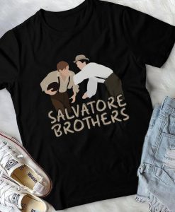 The Salvatore Brothers Shirt, Salvatore Brothers Shirt, Vampire Diaries T-Shirt