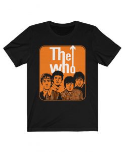 The Who - The Orange Stencil Established in 1964 ,Rock,hard rock,power pop,T-Shirt For Men and Women,The Who (band) T-shirt