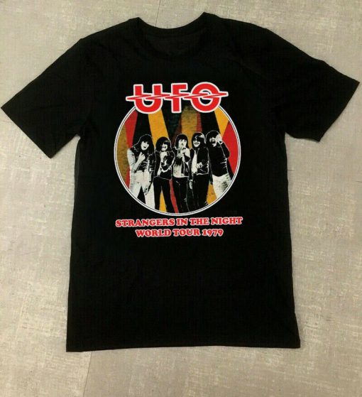 Vintage 1979 UFO World Tour Rock Concert T Shirt