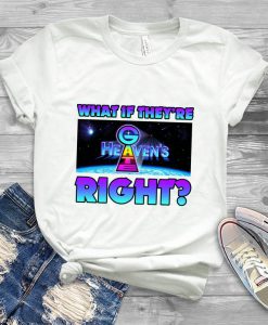 What If They’re Right Heaven’s Gate Death Cult Inspired Unisex T-shirt