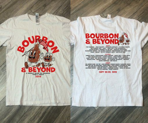 bourbon and beyond louisville ky new t shirt 2019 two side