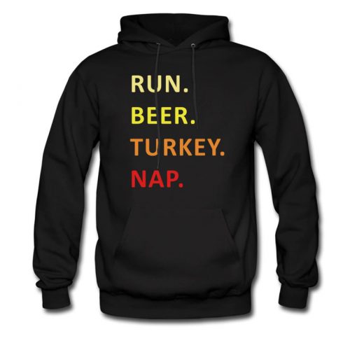 un Beer Turkey Nap Hoodie