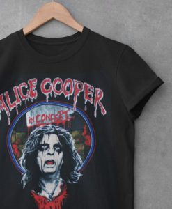 Alice Cooper Heads Will Roll 2016 Tour V.I.P. Black T Shirt