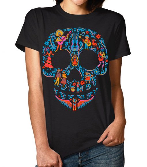 Coco Skull Art T-Shirt