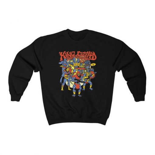 Dancing King and Gizzard sweatshirt